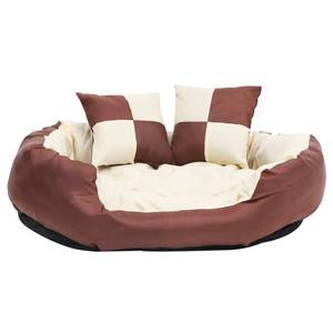 Coussin pour chien 3006175 Marron - Crème - 85 x 20 x 70 cm