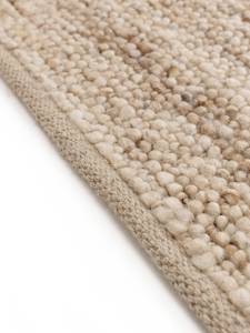 Wollteppich Finn Beige - 100 x 2 x 150 cm