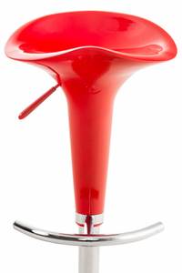 Tabouret de bar Saddle Lot de 2 Rouge