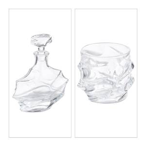 Whisky Set 5-teilig Glas - 19 x 26 x 10 cm