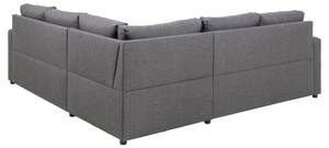 Ecksofa Sacramento Grau - Textil - 228 x 85 x 228 cm