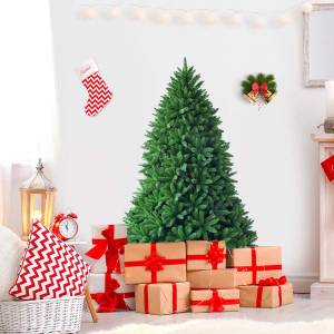 150cm Künstlicher Weihnachtsbaum Grün - Kunststoff - 80 x 150 x 80 cm
