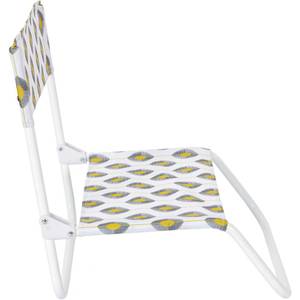 Chaise de plage pliante Zeste Métal - 45 x 50 x 52 cm