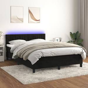 Boxspringbett 3017268-14 Schwarz - 144 x 203 cm