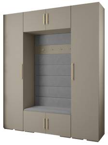 Garderobe Inova 3 Z13 Gold - Grau - Gold