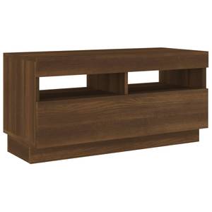 Meuble tv 3009233 Marron foncé - Largeur : 80 cm