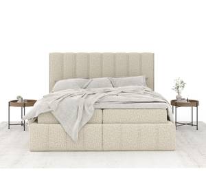 Boxspringbett Moretti Beige - Breite: 180 cm