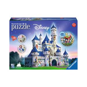 3DPuzzle Disney Castle 216 Teile Kunststoff - 20 x 7 x 28 cm