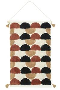 Billie Wandbehang Braun - Textil - 50 x 1 x 80 cm