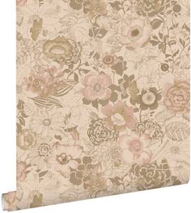 Tapete Blumenmuster 7105 Braun - 50 x 900 x 900 cm