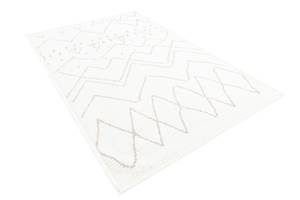 Tapis St. Gallen Folklore Blanc - 80 x 305 cm