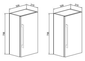 Hochschrank Juncos Eiche Sonoma Dekor