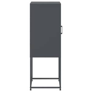 Highboard DE3319 Grau - Metall - 39 x 107 x 36 cm