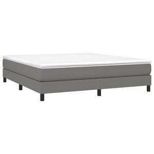 Cadre de lit 3016024-4 Noir - Gris - Gris minéral - Largeur : 180 cm