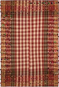 Tapis Jajim CXXXII Rouge - Textile - 158 x 1 x 237 cm