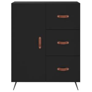 Highboard DE1898 Schwarz - Holzwerkstoff - 34 x 180 x 70 cm