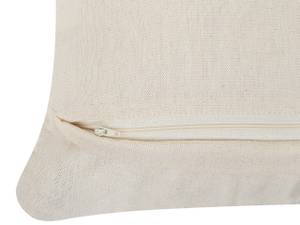 Coussin décoratif GOREME Beige - Blanc - Fibres naturelles - 40 x 14 x 45 cm