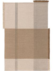 Wollteppich Harper 2 Beige - Naturfaser - 120 x 1 x 170 cm