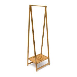 Portant à vêtements en bambou Marron - Bambou - 51 x 159 x 41 cm