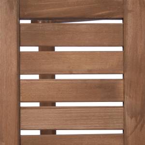 Brauner Klapptisch aus Holz Braun - Holzwerkstoff - 50 x 50 x 50 cm