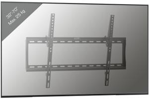 TV Wandhalterung B-FN Schwarz - Metall - 65 x 42 x 3 cm