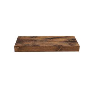 Wandregal Wandboard Braun - Holzwerkstoff - 20 x 4 x 40 cm