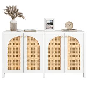 Sideboard Rattan Ⅲ Weiß