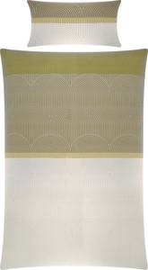 Bettwäsche 207408 2-teilig Beige - 135 x 200 cm