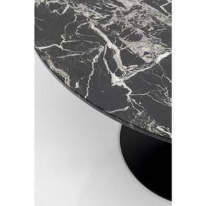 Table Schickeria Marbleprint Noir - 110 x 72 x 110 cm