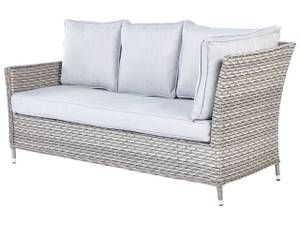 Lounge Set LACONA 5-tlg Grau - Polyrattan - 175 x 60 x 233 cm