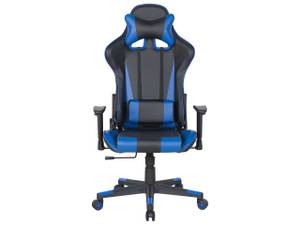 Gaming Stuhl GAMER Schwarz - Blau - Dunkelblau