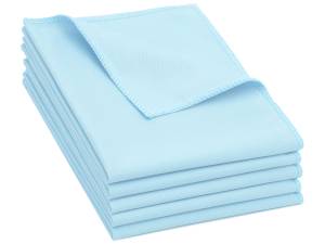 Geschirrtücher 00000333 5er-Set Blau - Textil - 35 x 1 x 40 cm