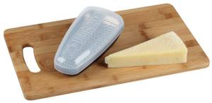 Fackelmann Râpe à main pour parmesan, fromage et zesters - Râpe à fromage  parfaite pour pizza et pâtes - Râpe en acier inoxydable et bois de hêtre au