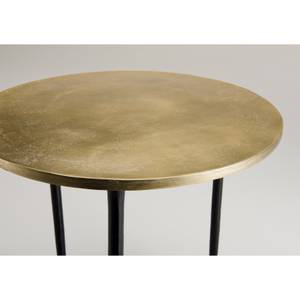 Table d'appoint ronde aluminium doré D51 Doré - Métal - 51 x 52 x 51 cm