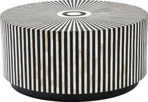 Table basse Electra Noir / Blanc