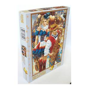 Puzzle Kabarett 2000 Teile Papier - 28 x 6 x 37 cm