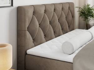 Boxspringbett ALDA Breite: 200 cm - H3 - Textil