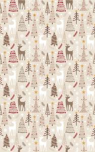 Tapis de Noel Beige - 50 x 80 cm