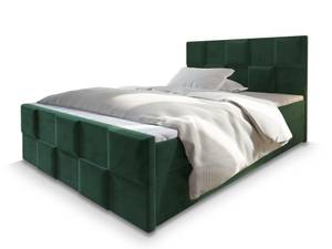 Boxspringbett MONA Grün - Breite: 140 cm