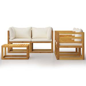 Garten-Lounge-Set (5-teilig) 3009697-9 Creme