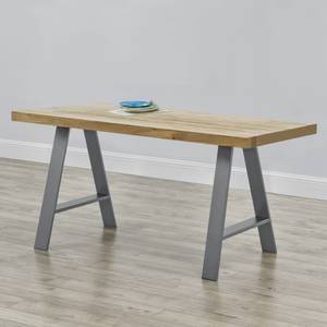 Set de 2 Pieds de Table Eschau Gris - 70 x 72 cm