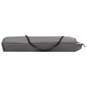 Sonnenliege 3004998 Grau - Metall - 125 x 40 x 193 cm