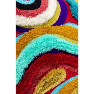 Coussin vagues Coton / Laine - Multicolore