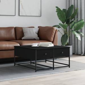 Couchtisch D687 Schwarz - 80 x 80 cm