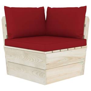 Mobilier de jardin (lot de 6) 3016490-13 Rouge - Brun rouge