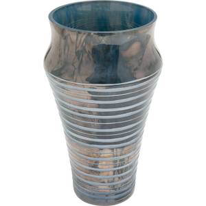 Vase Nizza II Gris - Verre - 16 x 27 x 16 cm