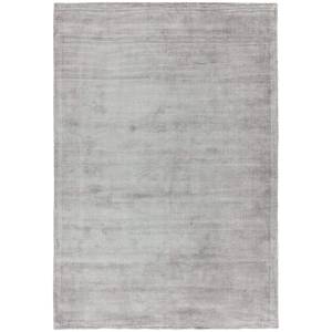 Tapis moderne tissé main OKER Argenté - 160 x 230 cm