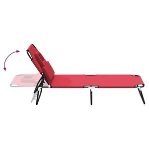 Chaise longue 3028349 Rouge