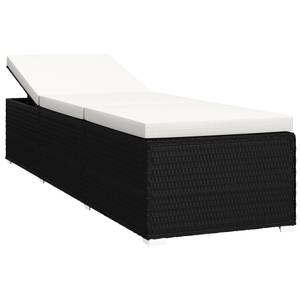 Chaise longue Noir