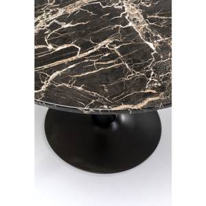 Table Schickeria Marbleprint Noir - 110 x 72 x 110 cm